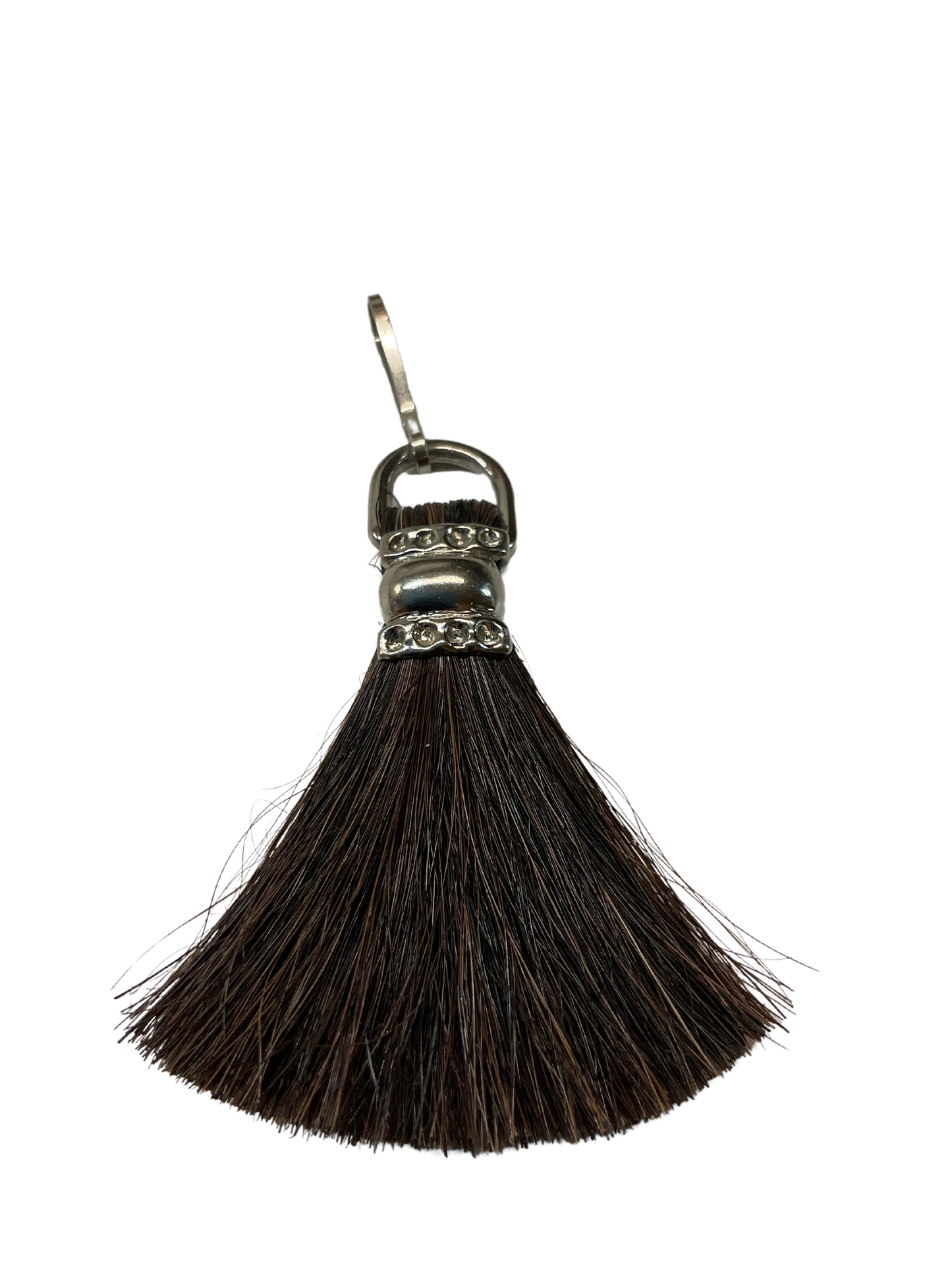 Horsehair Fan Zipper Pull