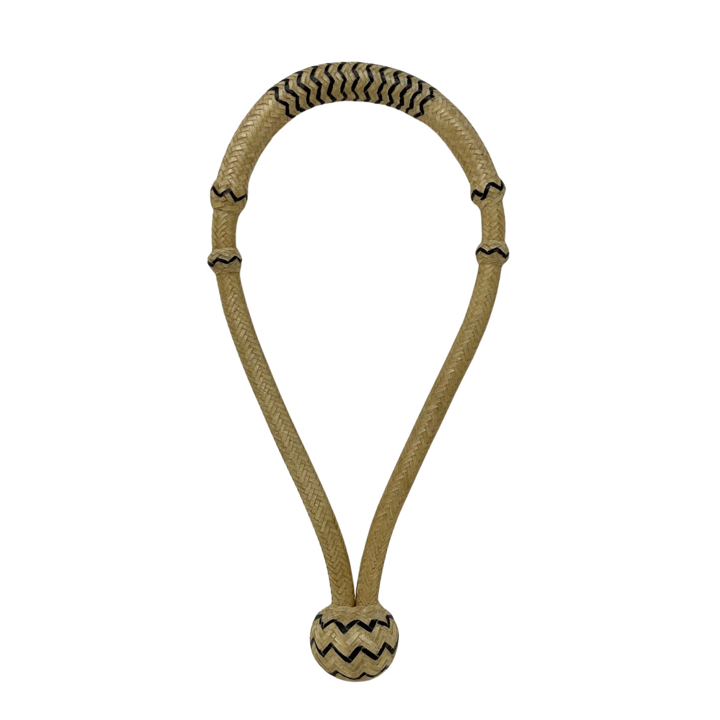 30 Plait 1/2" Rawhide w/Accents Bosal