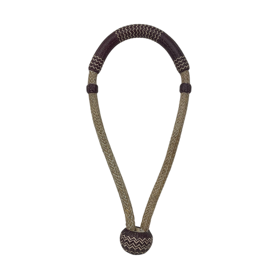 16 Plait Rawhide w/Accented Colored Nose & Heel Bosal
