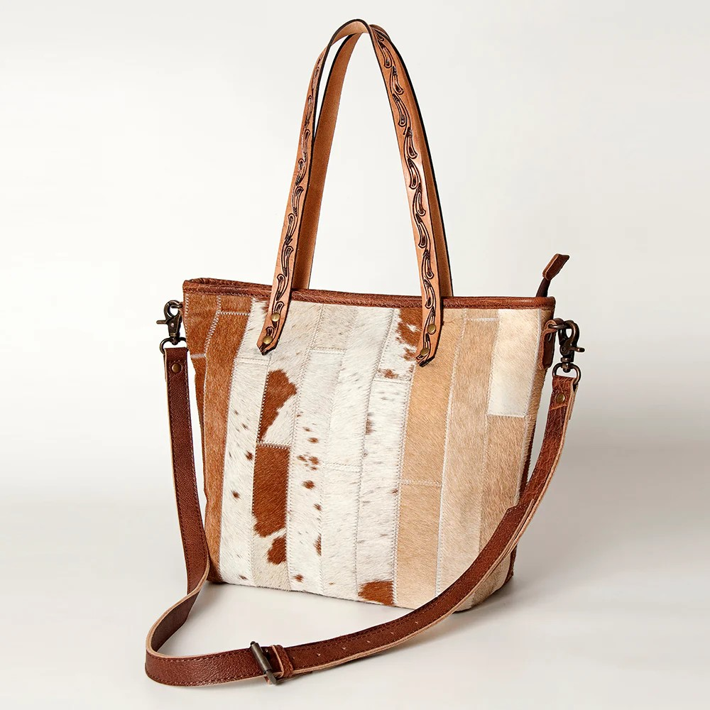 Cowhide Hair On Tote/Purse