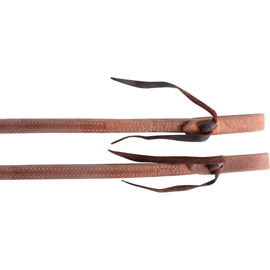 Split Reins 5/8 Heavy Harness/Latigo DBL Stitch