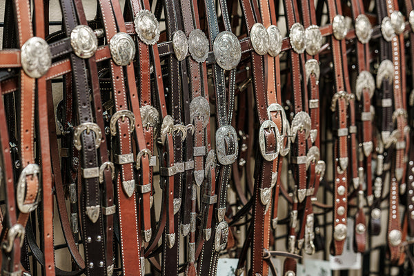 Silver Mounted Headstalls