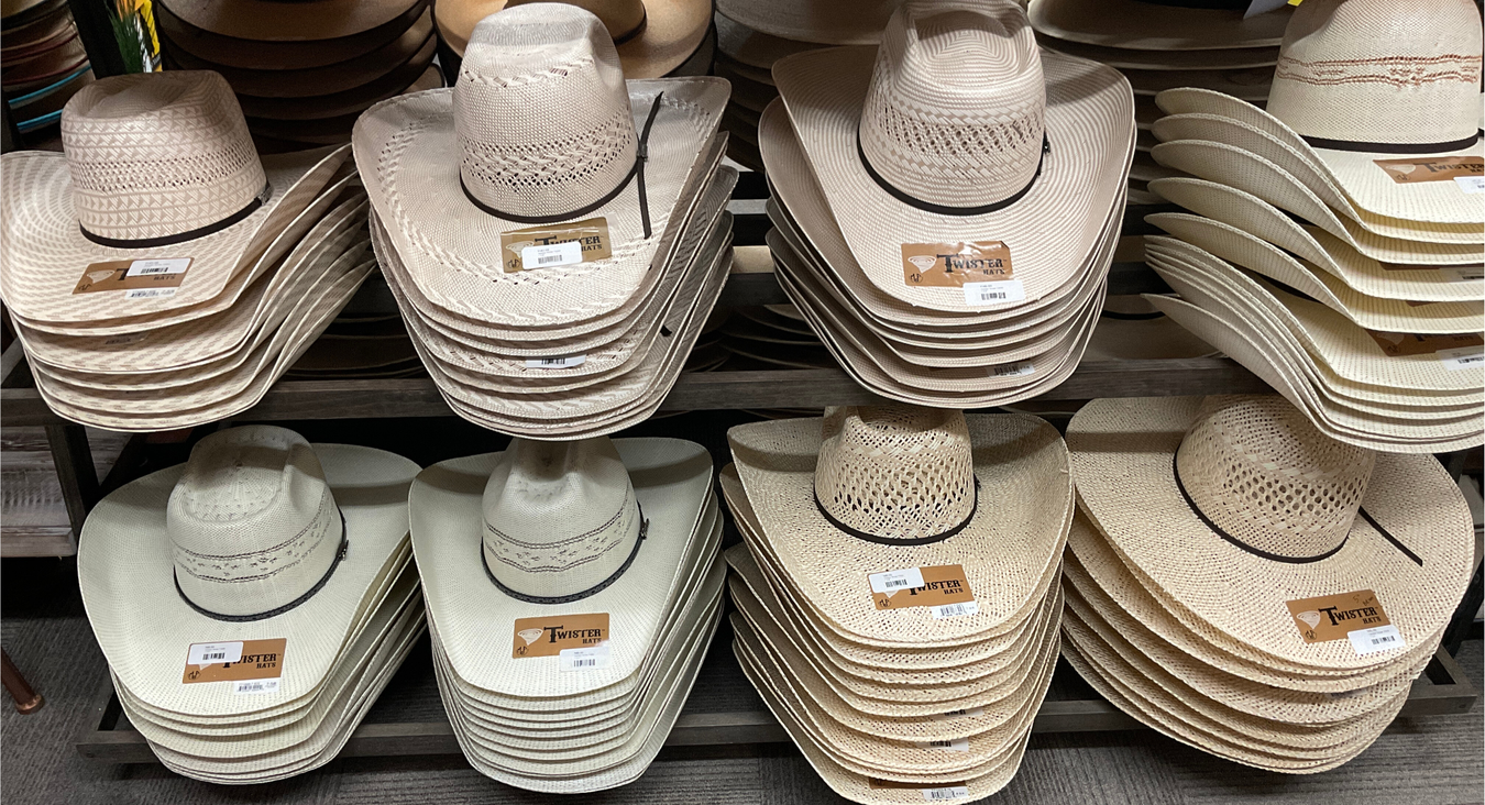 Twister Straw Hats