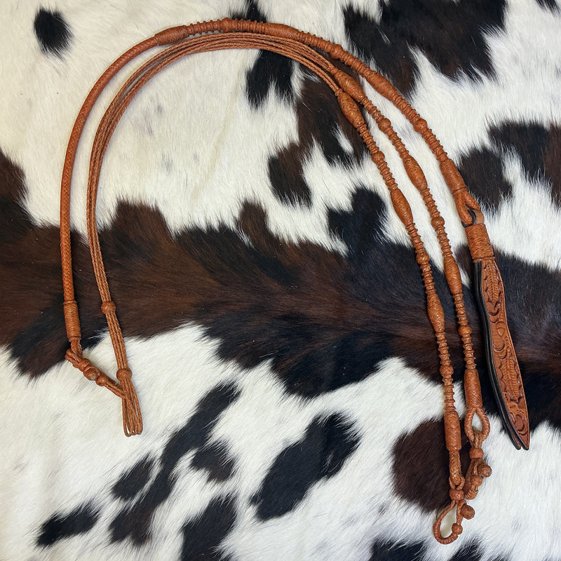 16 Plait Santa Ynez Reins & Romal
