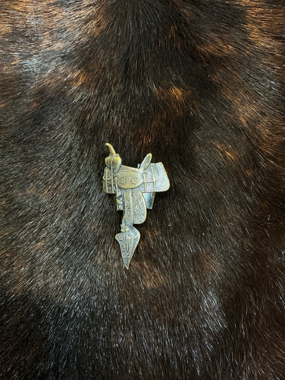 Vintage Saddle Scarf Slide