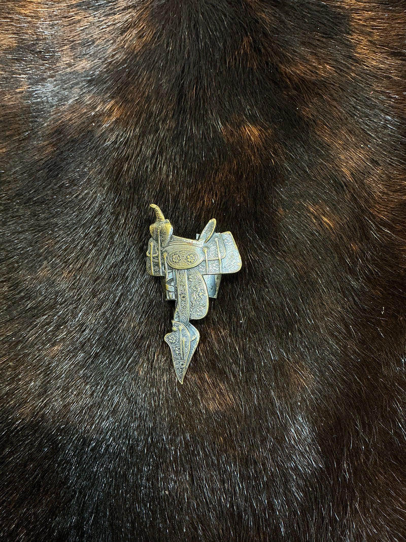 Vintage Saddle Scarf Slide
