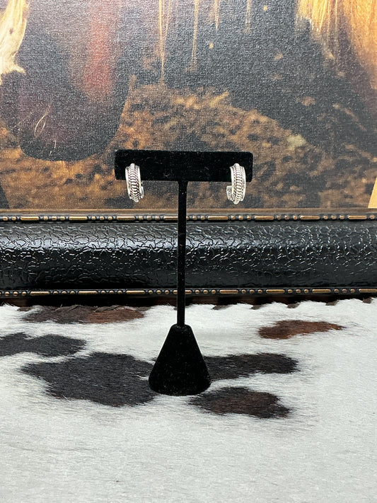 Sterling Silver Hoop Earrings