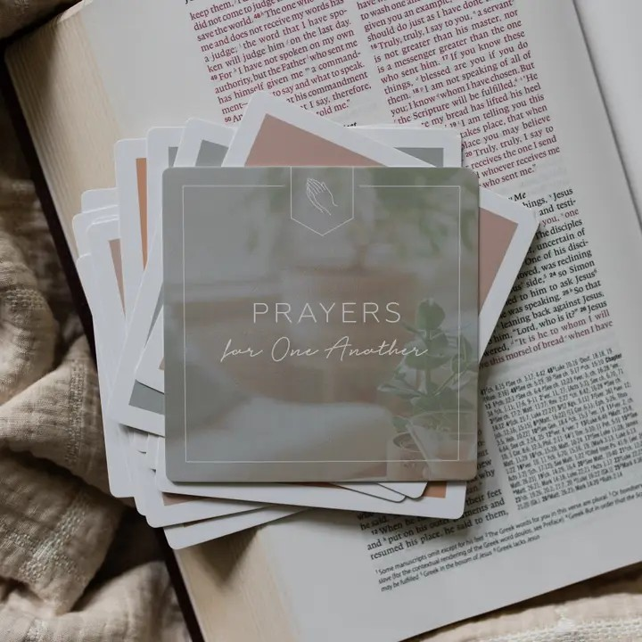 Prayers for One Another Verse Cards