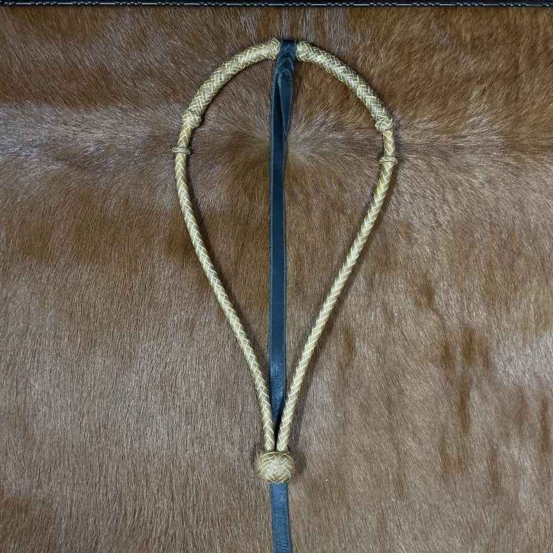 8 Plait 1/4" Center Hung Bosalita w/Hanger