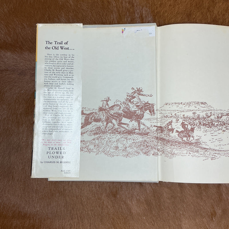 Charles M. Russell "Trails Plowed Under" Hardcover
