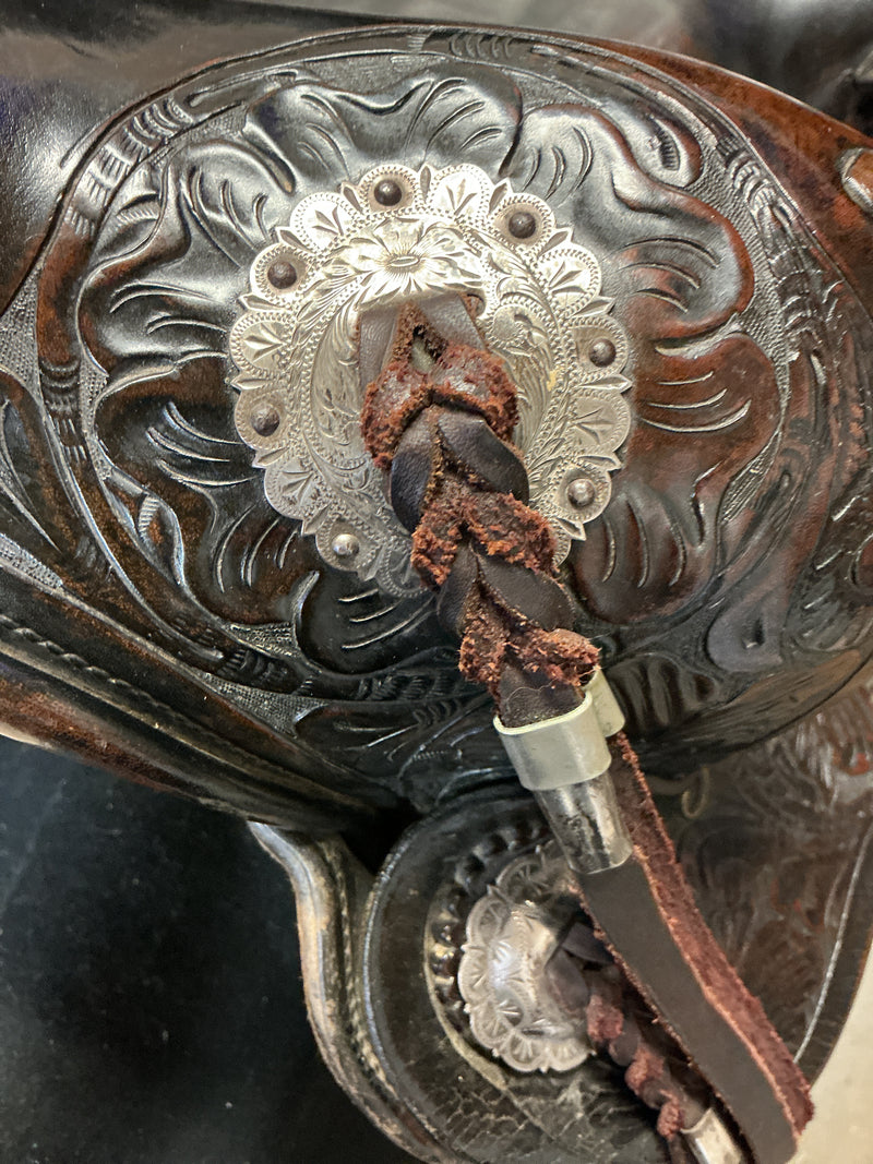 Keystone Bros. 13 1/2" Show Saddle w/Silver