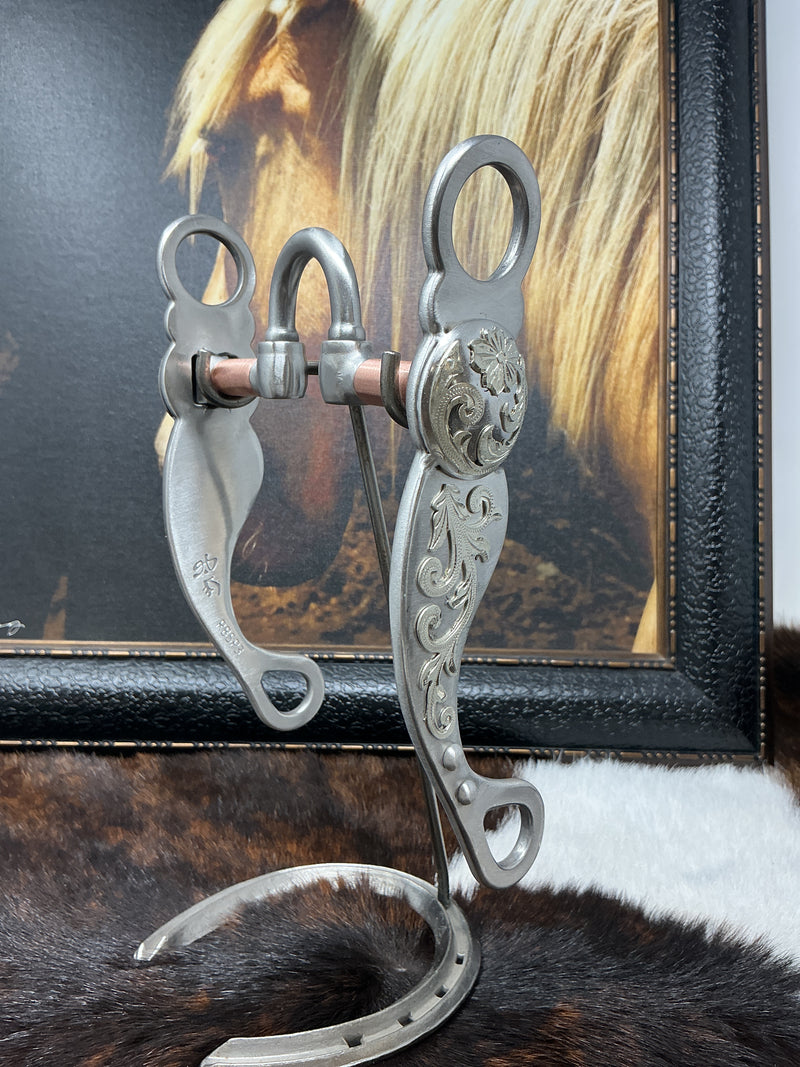 Qualifier Shank Roping Bit with Swivel Cheek Copper Correction