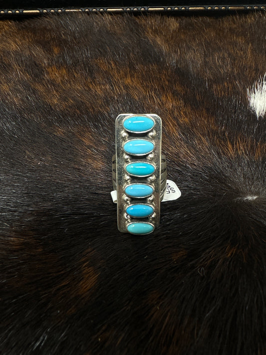 Turquoise Bar Ring