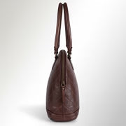 Heritage Diamond-Stitch Dome Tote