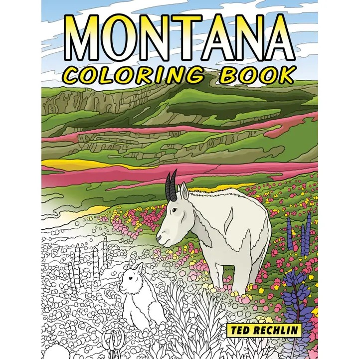 Montana Coloring Book