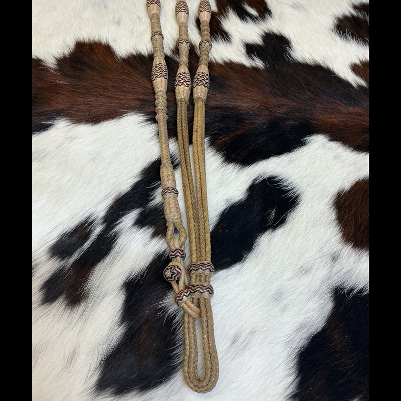 16 Plait Santa Ynez Reins & Romal