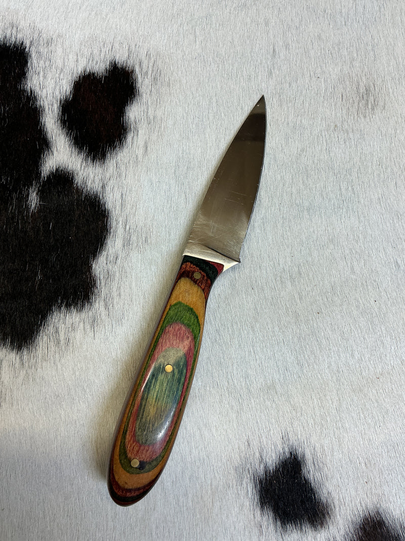 Gail Cook Fixed Blade Knife w/Sheath