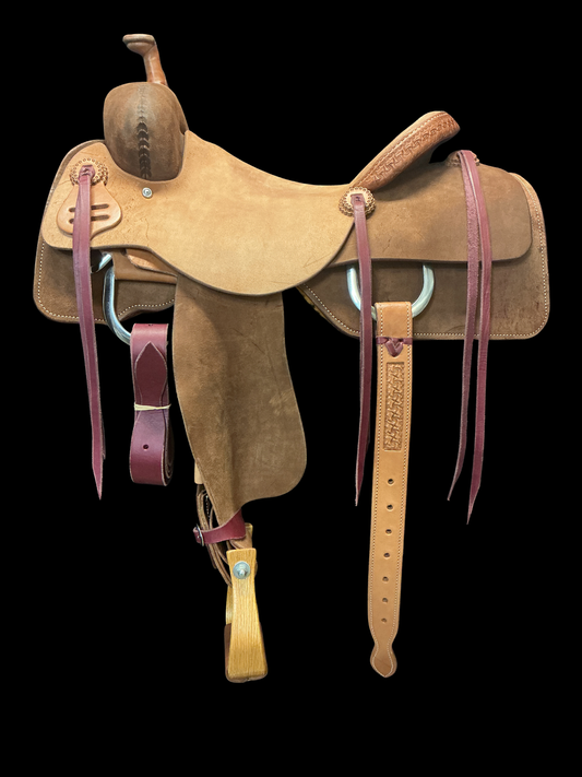 15 1/2" Ranch Cutter Saddle