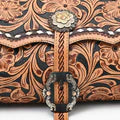 Hand Tooled Organizer Bag
