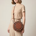Quilted Leather Canteen Bag