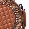 Quilted Leather Canteen Bag
