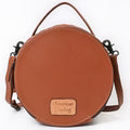 Quilted Leather Canteen Bag