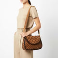 Quilt Style Leather Clutch