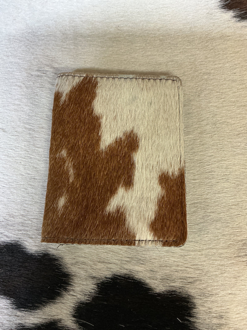 Cowhide Bi-Fold Wallet