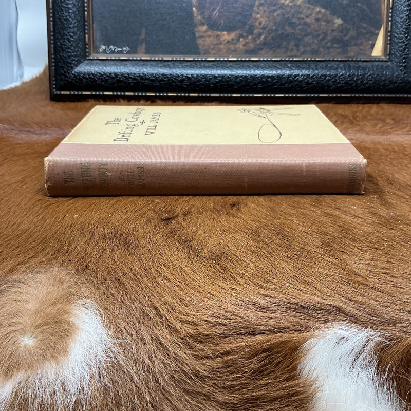 Will James "The Drifting Cowboy" 1st Edition Hardcover