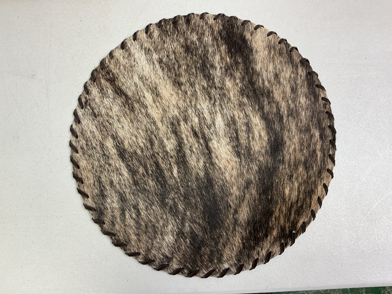 Cowhide Placemat - Round