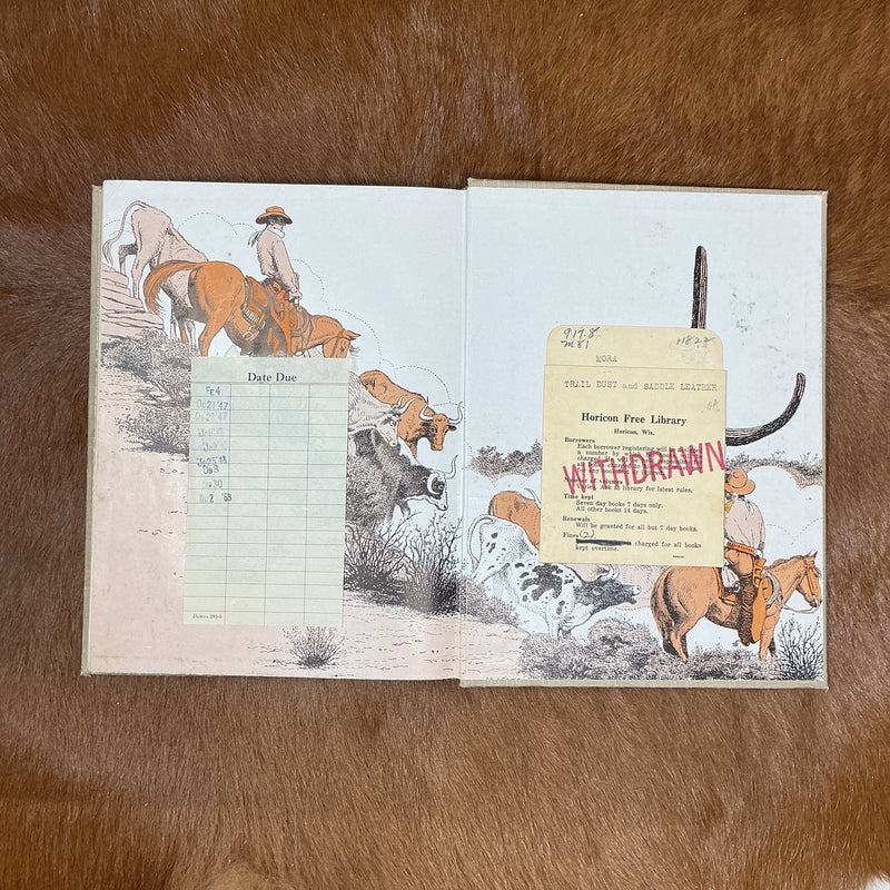 Jo Mora "Trail Dust and Saddle Leather" Hardcover