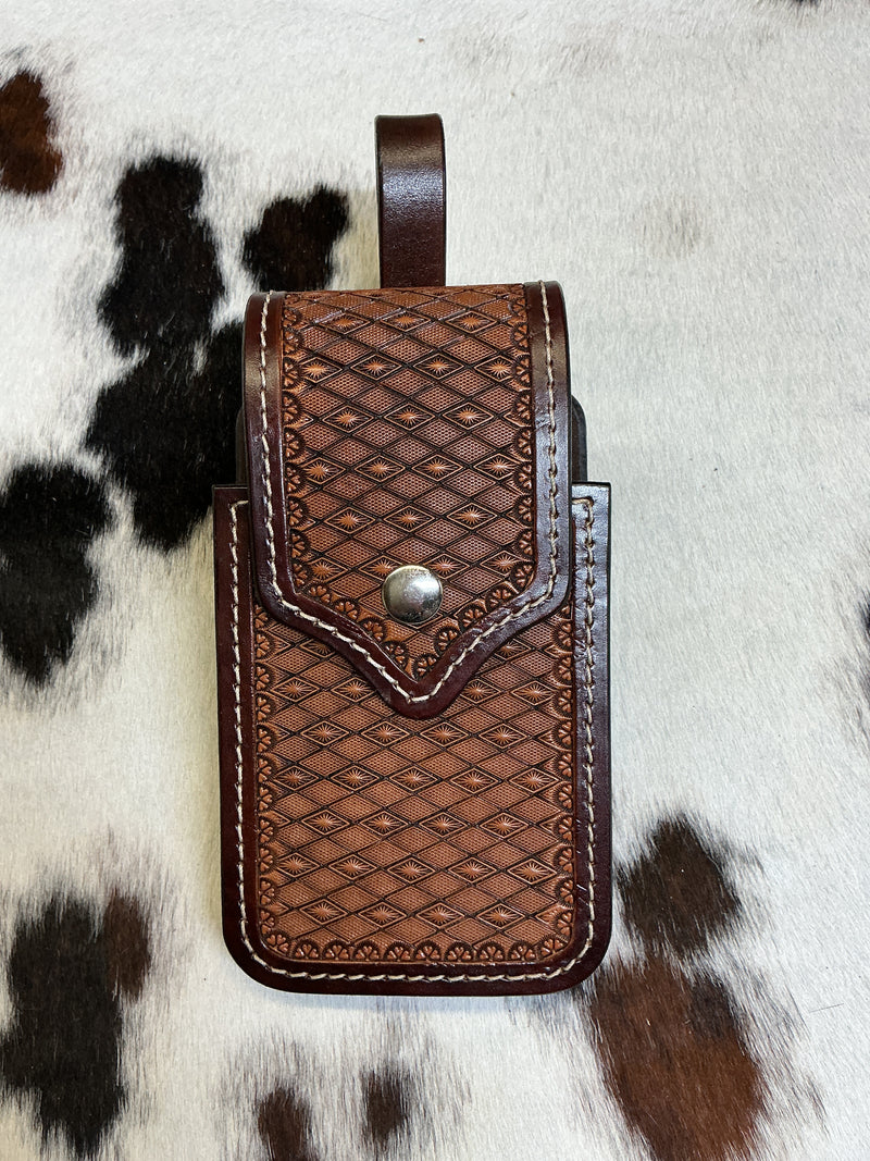 Stamped Saddle Phone Case
