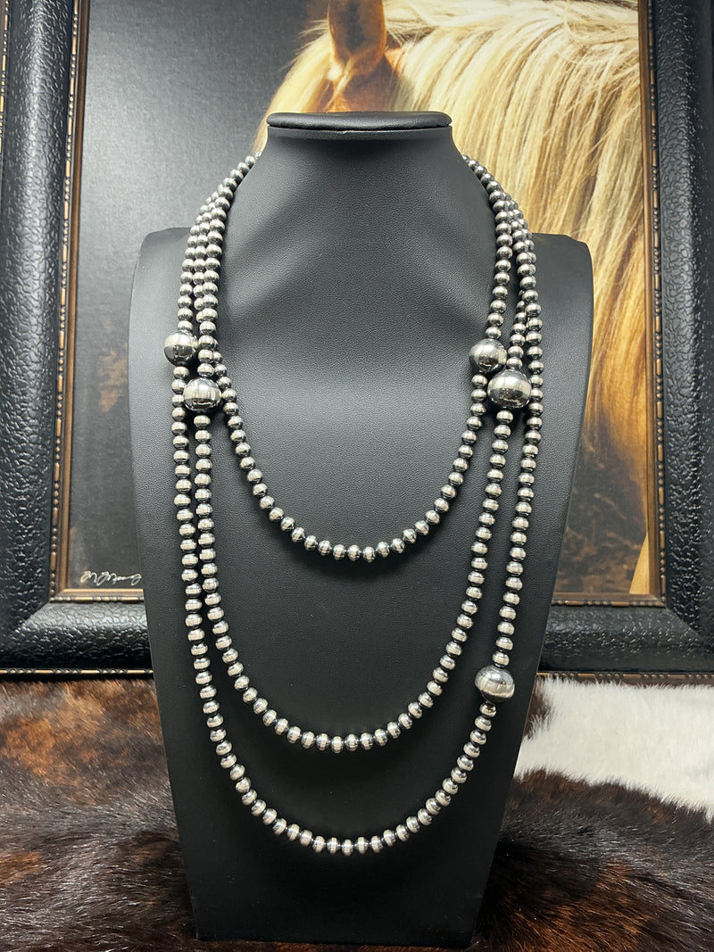 70" Navajo Pearl Necklace