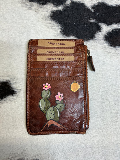 Hand Painted Card Wallets