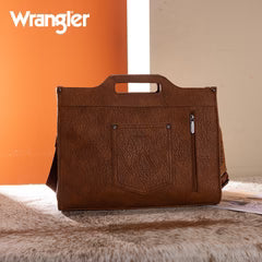 Wrangler Genuine Cowhide Carry-All Cowhide Large Tote