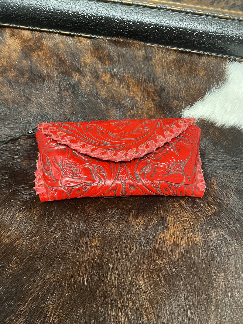 Floral Carved Eyeglass Case