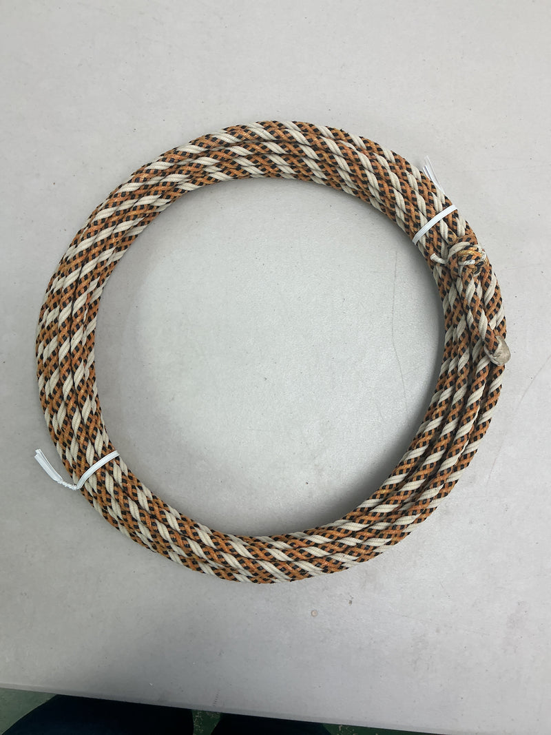 5/16" 60' Waxed Cotton - Yellow, Black & White