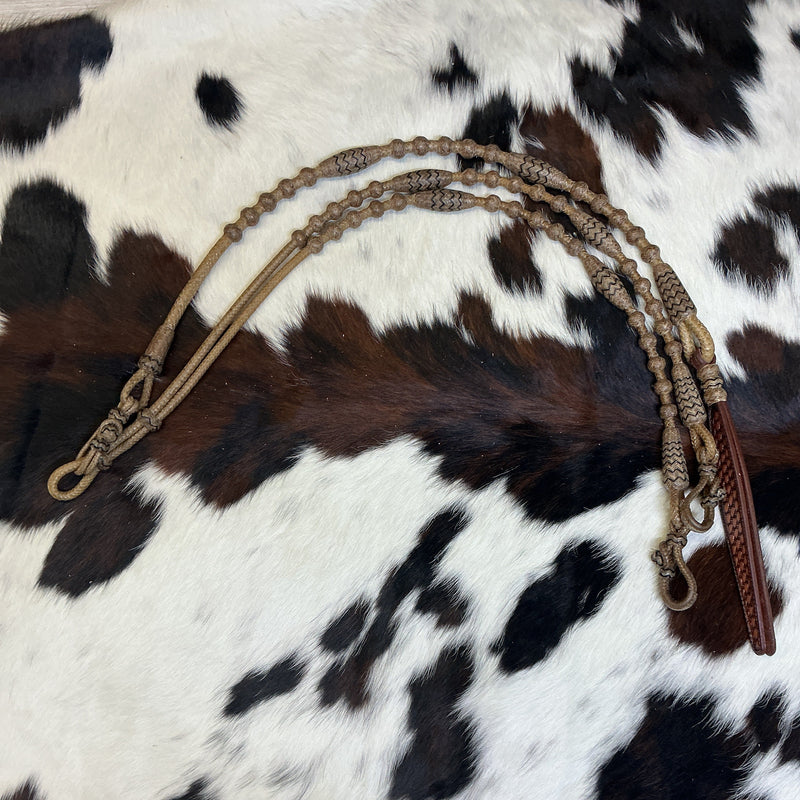 12 Plait Oklahoma w/Accent Reins & Romal
