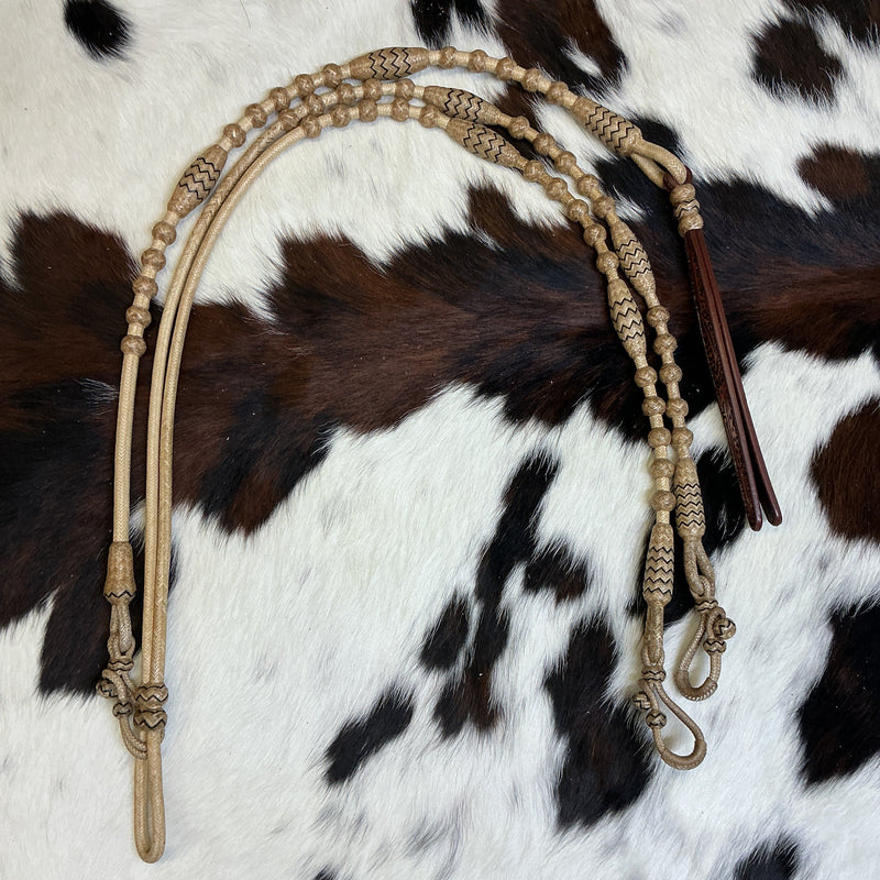 30 Plait Oklahoma w/Accents Reins & Romal