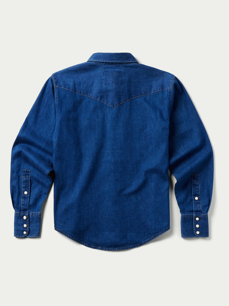 Women's Western Denim Pearl Snap