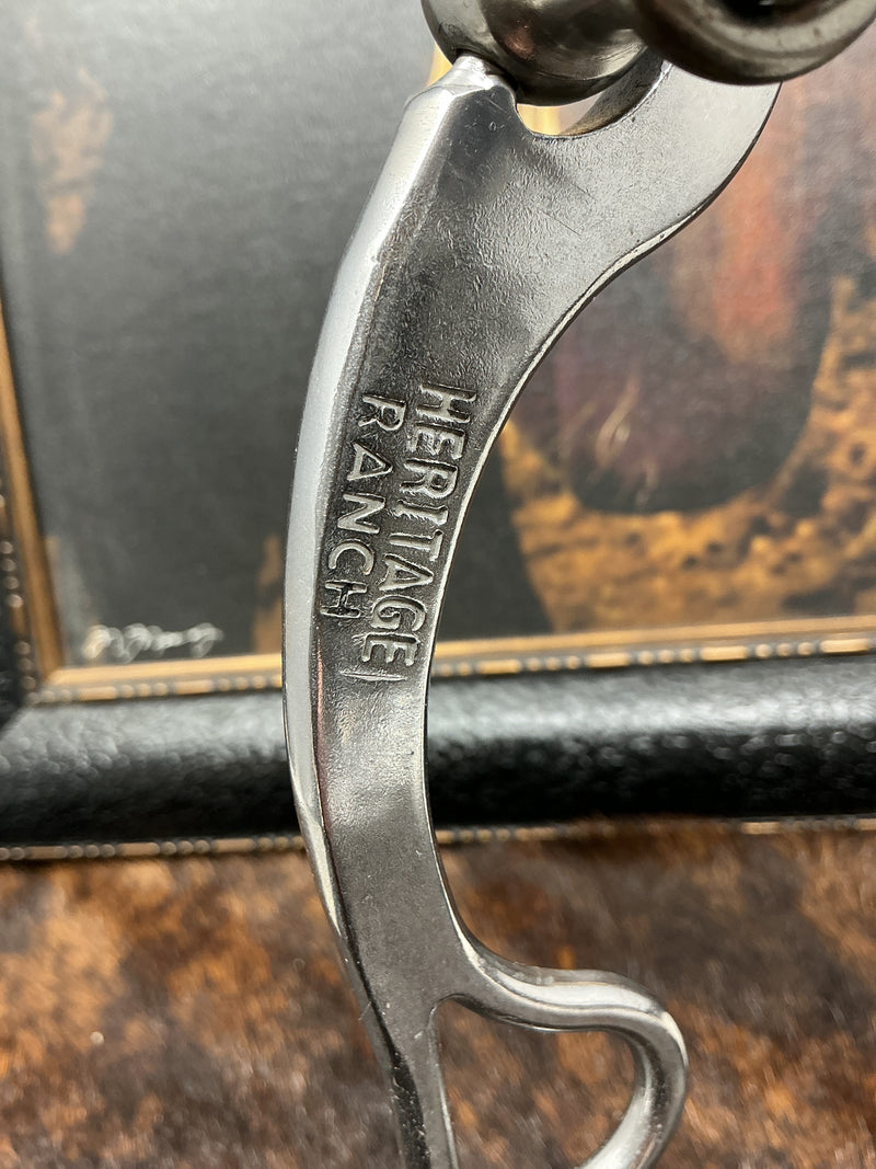 HR02- Copper Trim Short Spoon Mouth Bit