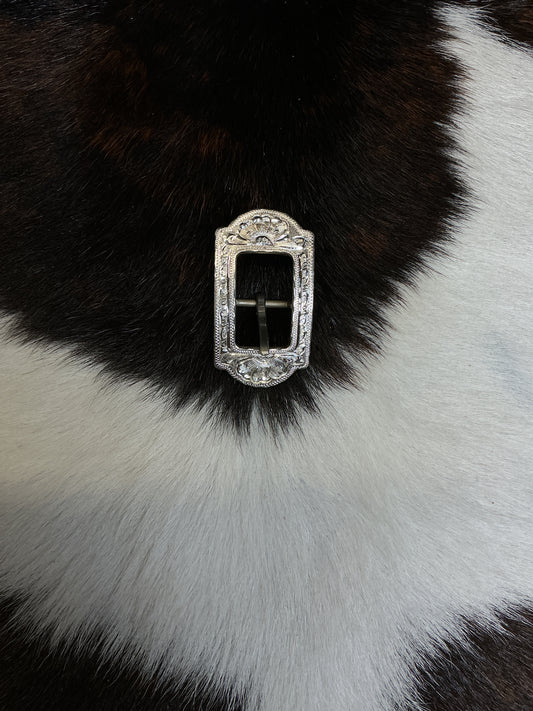 Sterling Silver 5/8" Rectangle Buckle