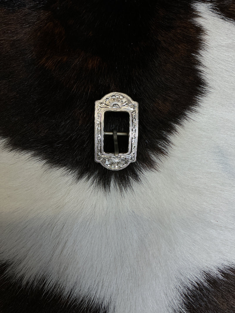 Sterling Silver 5/8" Rectangle Buckle