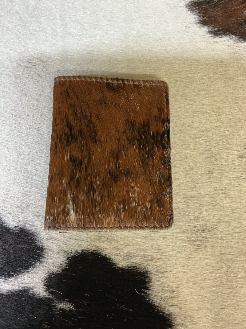 Cowhide Bi-Fold Wallet