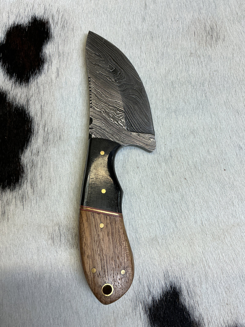 Fixed Blade Damascus Skinner Knife