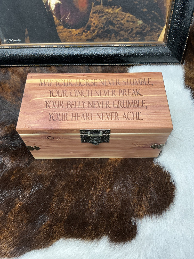 Handmade Cedar Box