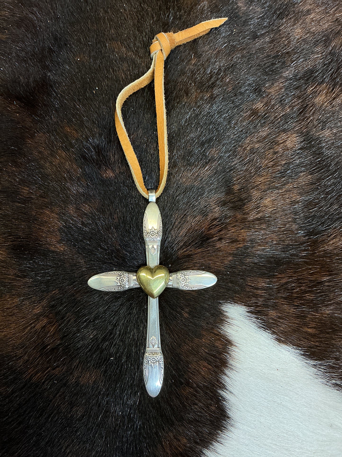 One-of-a-Kind Silver Cross