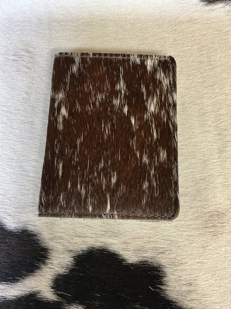 Cowhide Bi-Fold Wallet