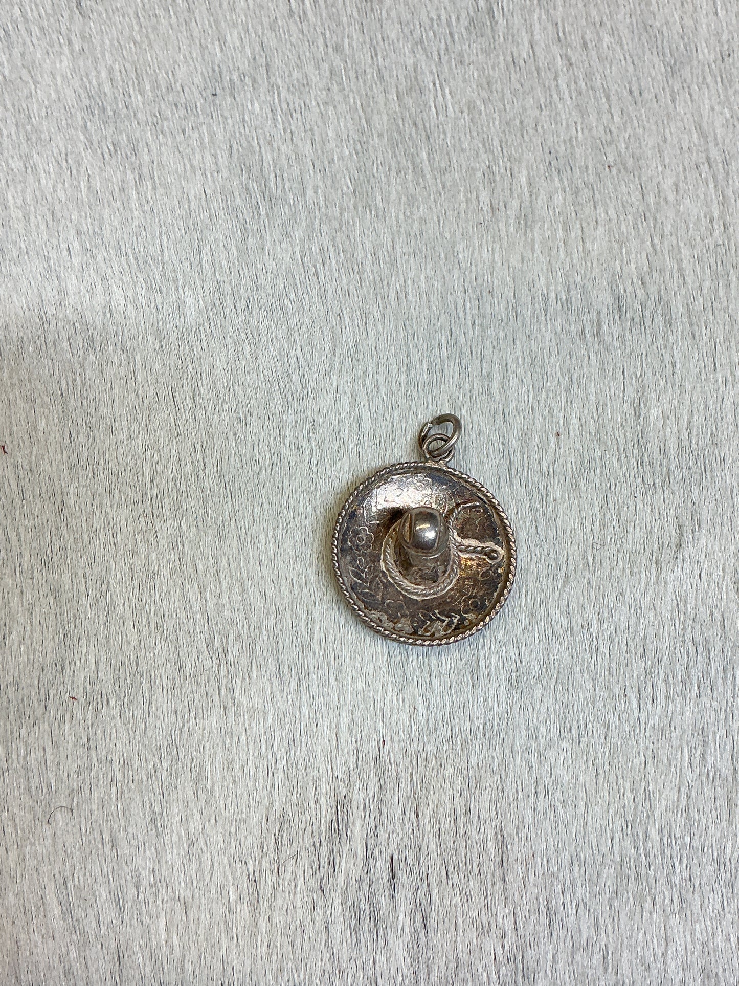 Vintage Small Sombrero Pendant