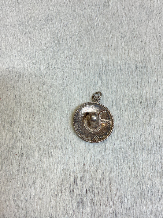 Vintage Small Sombrero Pendant